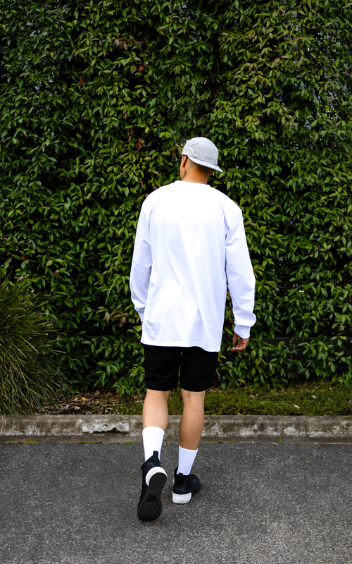 MAVERICKS LONGSLEEVE WHITE