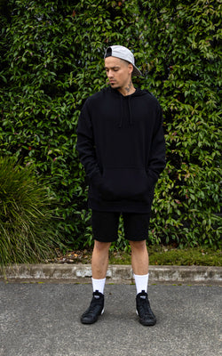 TORETTO HOODY BLACK