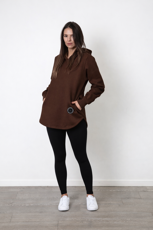 BASIC POCKET HOODY CHOCOLATE (PRE-ORDER) LIMITED EDITION