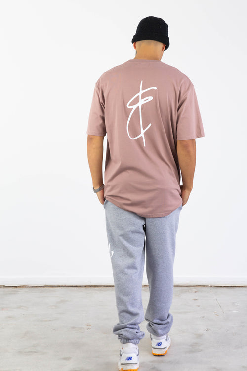 LOGAN TEE MAUVE