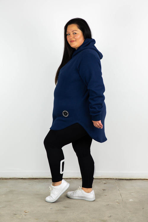 ESSENTIAL HOODY NAVY