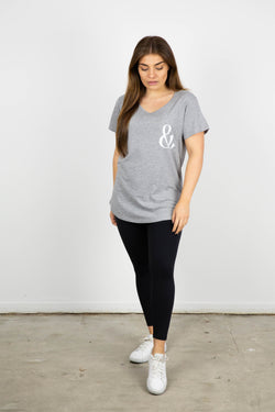 MORGAN TEE GREY