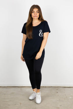 MORGAN TEE NAVY