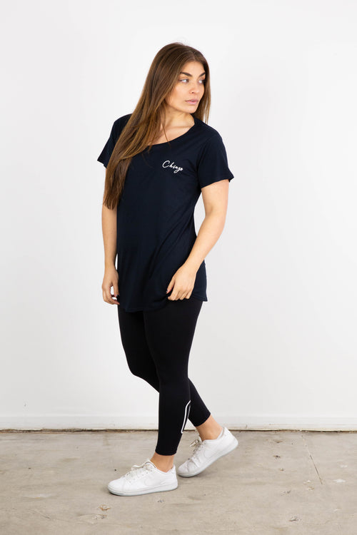 CHINGA  T-SHIRT NAVY