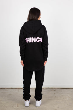 ORIGINAL LOGO HOODY (PINK PRINT)