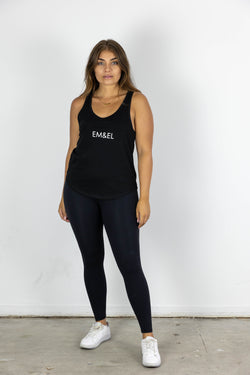 MEGAN TANK TOP BLACK