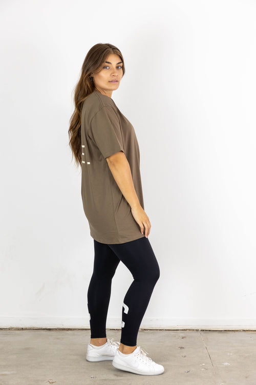 LONDON TEE BROWN