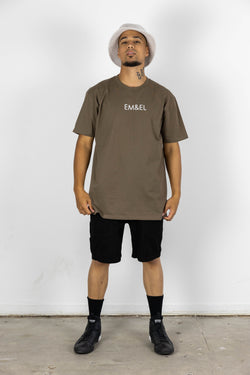 YORK TEE BROWN