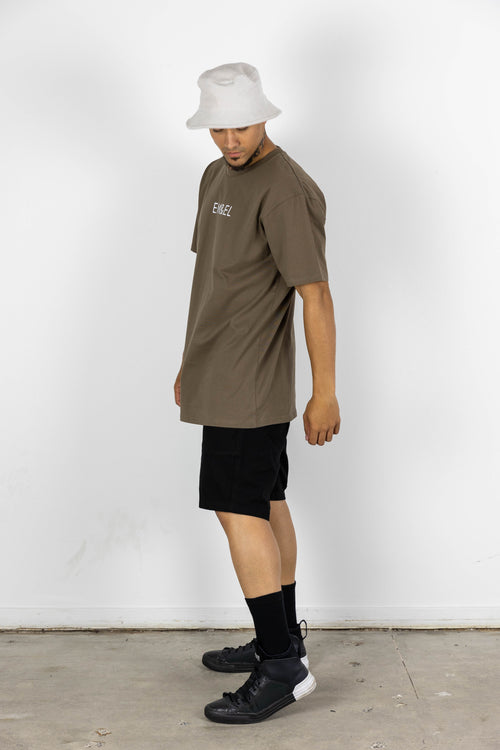 YORK TEE BROWN