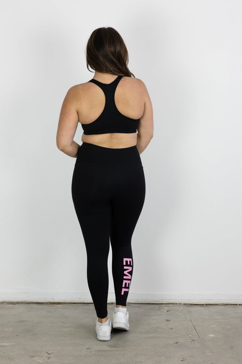 NEO ACTIVEWEAR TIGHTS BLACK/PINK