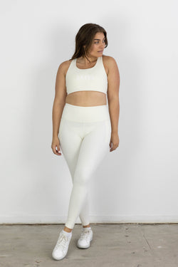 NEO ACTIVEWEAR BRA ECRU/WHITE