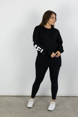 CASSIA LONGSLEEVE BLACK