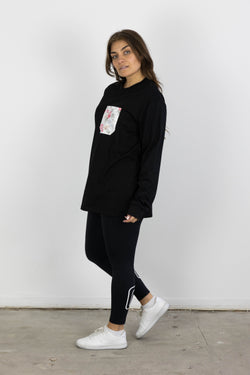 LYLA LONGSLEEVE POCKET TEE