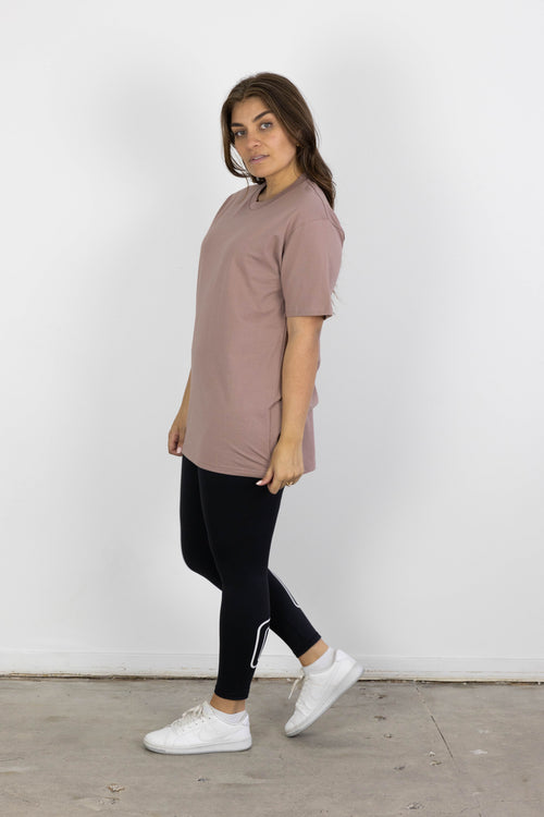 EMEL BASE TEE HAZY PINK