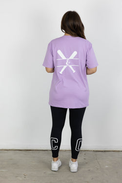 EMEL BASE TEE PURPLE