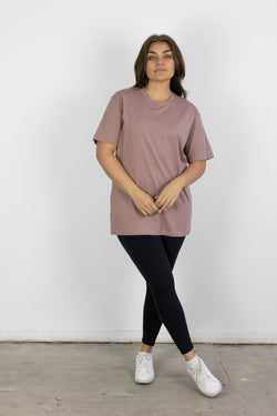 SAKARI TEE HAZY PINK