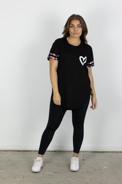 BELLA HEART TEE