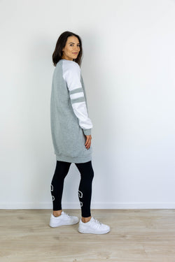 THE GAME DAY SWEATER DRESS