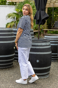 COAST TEE 33 BLACK STRIPE