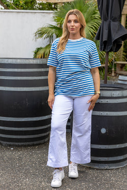 COAST TEE 33 BLUE STRIPE