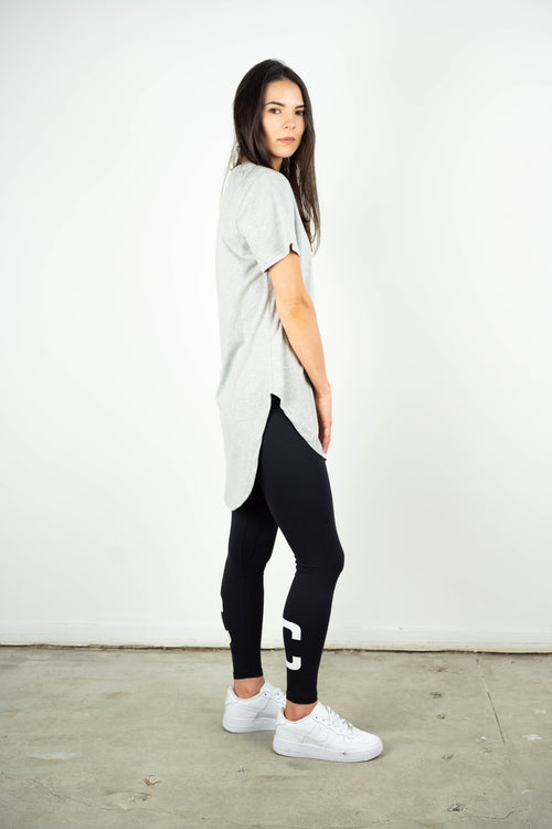 BASIC TEE GREY MARLE