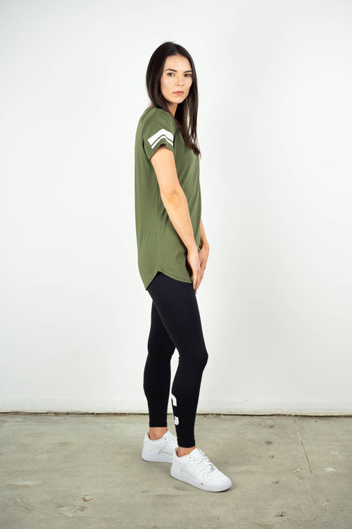 ROSA TEE ARMY GREEN