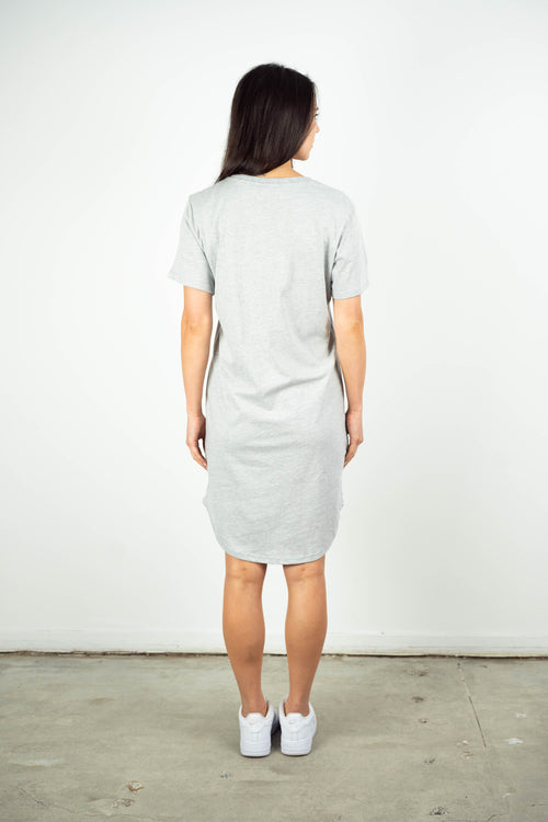 BASIC DRESS GREY MARLE