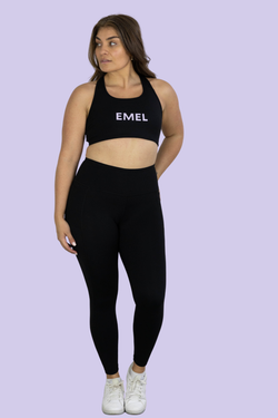 NEO ACTIVEWEAR BRA BLACK/PURPLEv