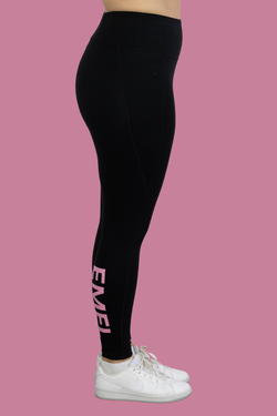 NEO ACTIVEWEAR TIGHTS BLACK/PINK