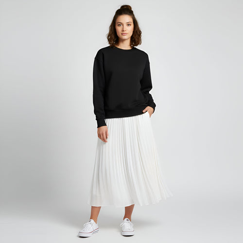 BASIC FRIDAY CREW BLACK