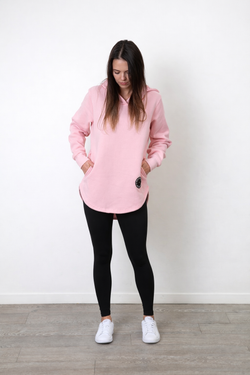 BASIC POCKET HOODY BLUSH PINK (PRE-ORDER) LIMITED EDITION