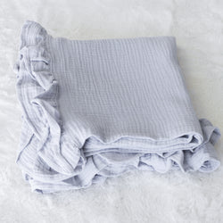 Pale Blue Throw