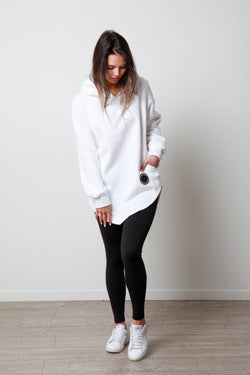 BASIC POCKET HOODY WHITE (PRE-ORDER) LIMITED EDITION